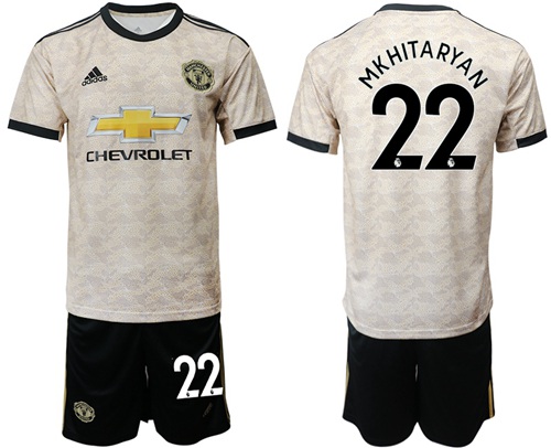 Manchester United #22 Mkhitaryan Third Soccer Club Jersey